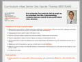 Cv webmarketing de Thomas BERTRAND